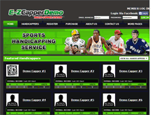 Tablet Screenshot of demo4.ezcapper.com