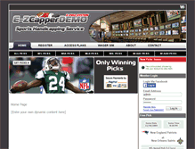 Tablet Screenshot of demo3.ezcapper.com